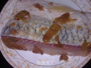 Steamed Fish Belly with Plum recipe