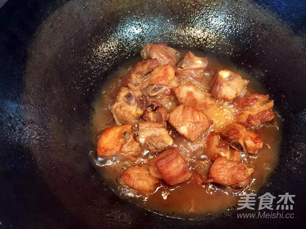 Braised Pork Ribs with Bayberry (homemade Version) recipe