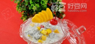 Coconut Milk Sago Fruit Fish recipe