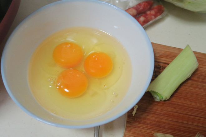 Home-cooked Egg Sausage Pancake Shreds recipe