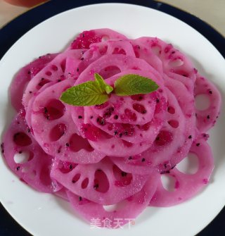 Rouge Lotus Root Slices recipe