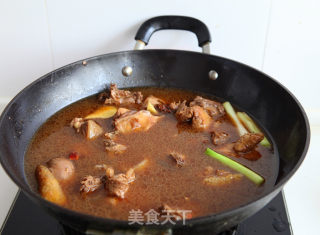 [northeast Local Cuisine] Chicken Stewed with Mushrooms recipe