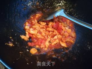 Diced Chicken in Tomato Sauce recipe