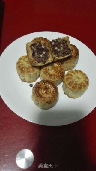 Red Bean Mooncake recipe