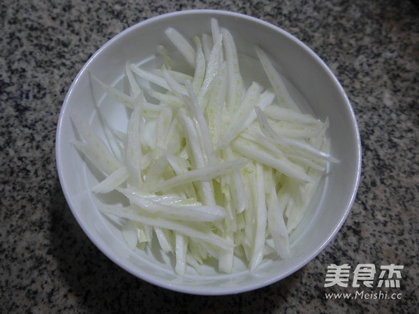 Hot and Sour Cabbage Stem recipe