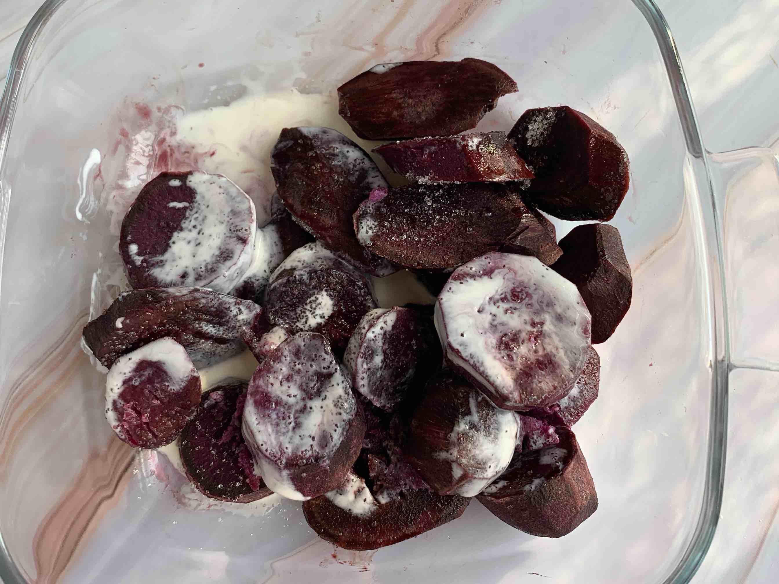 Crystal Purple Sweet Potato Gnocchi recipe