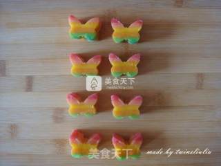 #aca烤明星大赛# Colorful Butterfly Biscuits recipe