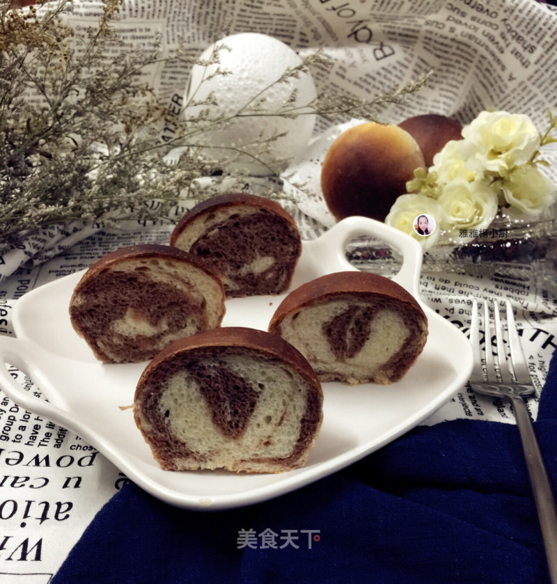 Two-color Small Meal Buns#东岭烤cube# recipe