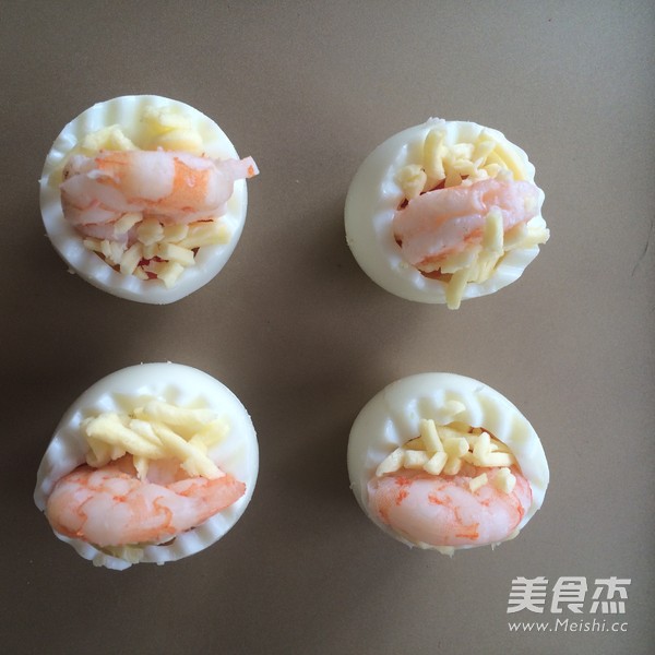 Shrimp and Egg Cup recipe