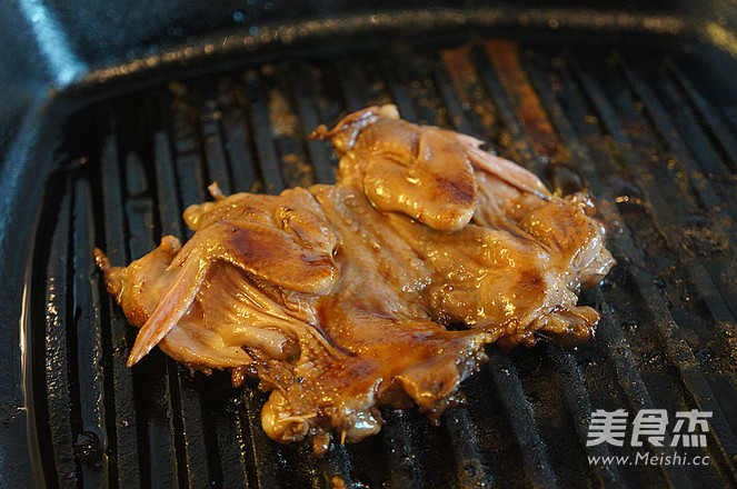 Japanese Style Quail Grilled in Soy Sauce recipe