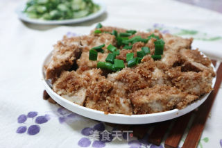 Steamed Taro with Flour recipe