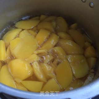 Yellow Peach Syrup recipe