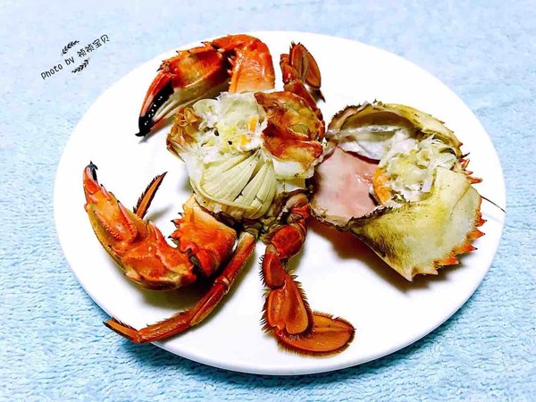 Steamed Scallop Crab recipe