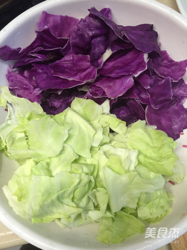 Stir-fried Pork Belly Cabbage recipe