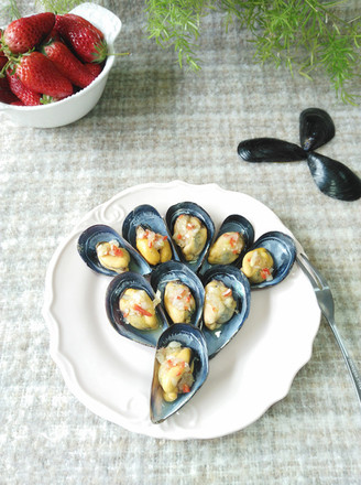 Scallion Oil Mussels recipe