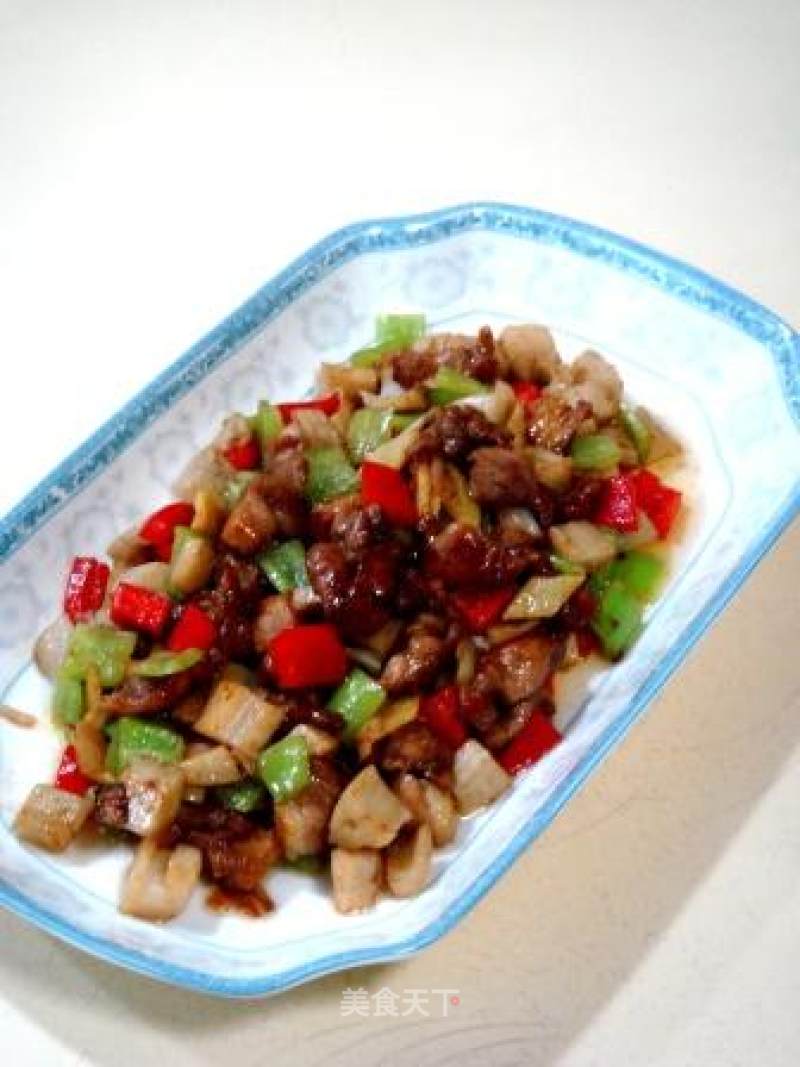 Delicious Stir-fry "dried Diced Duck in Oyster Sauce"