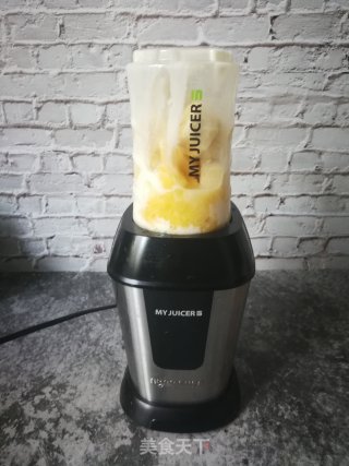 Banana Pineapple Flavored Milk recipe