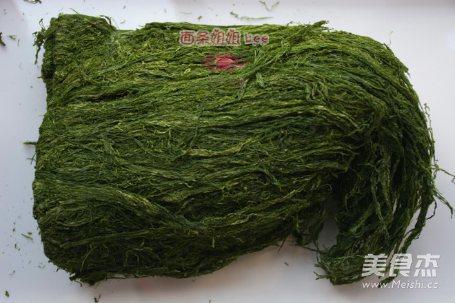 Moss Noodles Drag Small Yellow Croaker recipe