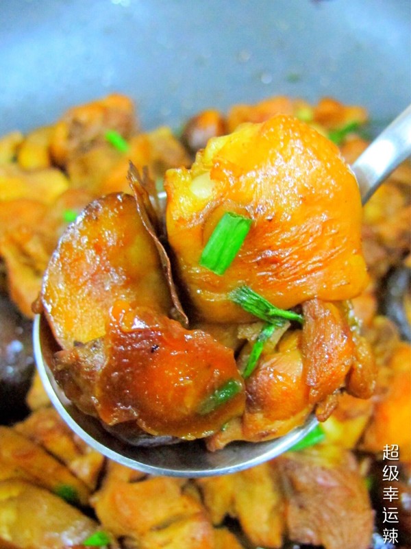 Braised Chicken with Wine-flavored Chestnut recipe