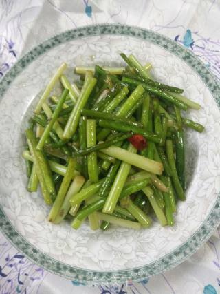 Vegetarian Stir-fried Garlic Moss recipe