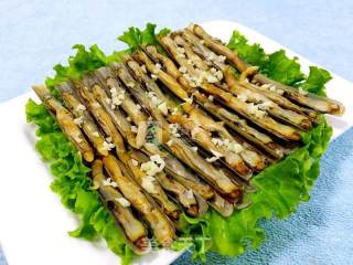 Spicy Fried Razor Clam recipe