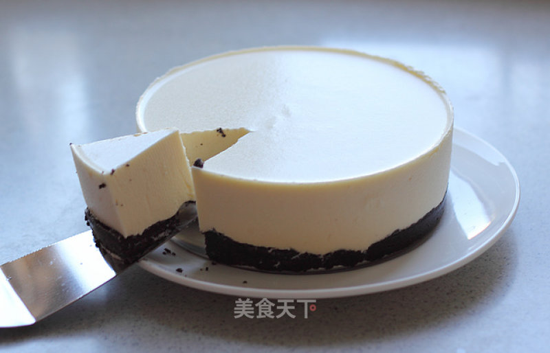Yogurt Frozen Cheesecake recipe