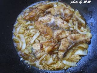 Stewed Grass Carp with Cabbage recipe