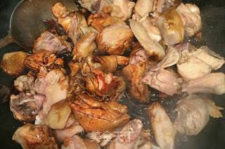 Chicken Stewed with Mushrooms recipe