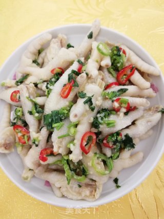 Cold Chicken Melon recipe