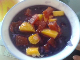 Purple Potato Appetizer Congee recipe