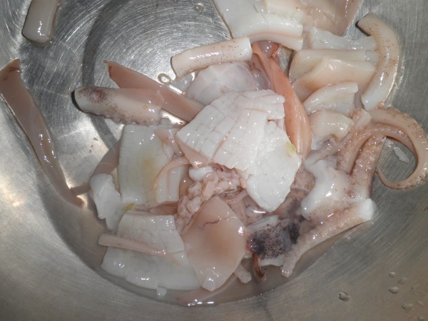 Cold Squid Roll recipe