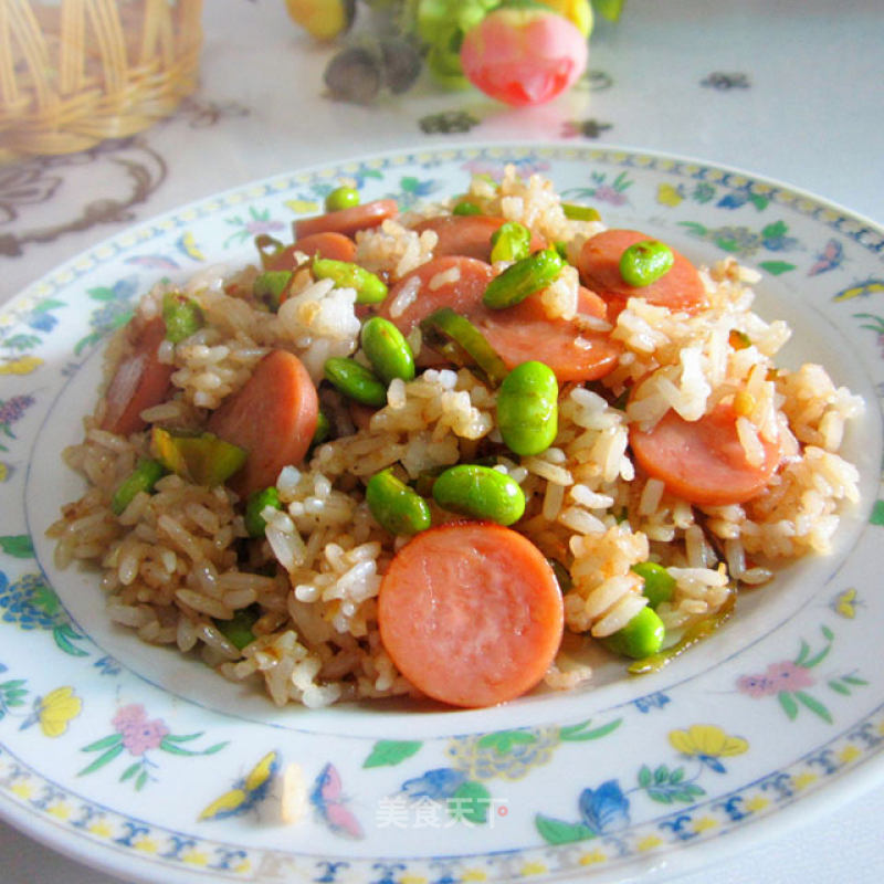 Pork Sausage Fried Rice recipe