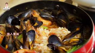 Korean Spicy Stewed Seafood Soup recipe