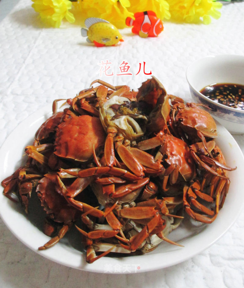 Steamed Small Crabs recipe