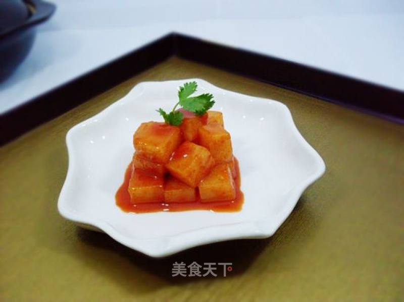 Simple Korean Spicy Radish recipe