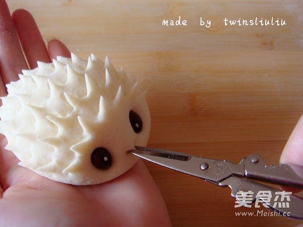 Cute Cartoon Bean Paste Bun recipe