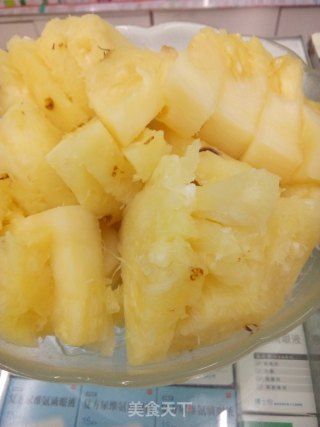 Cut Pineapple recipe