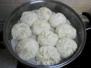 Cabbage and Asparagus Buns recipe