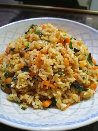 Breakfast in Three Minutes~~shrimp Fried Rice