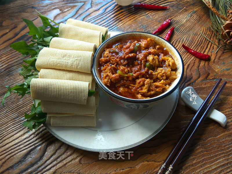 #春食野菜香#dandelion Vegetable Roll recipe