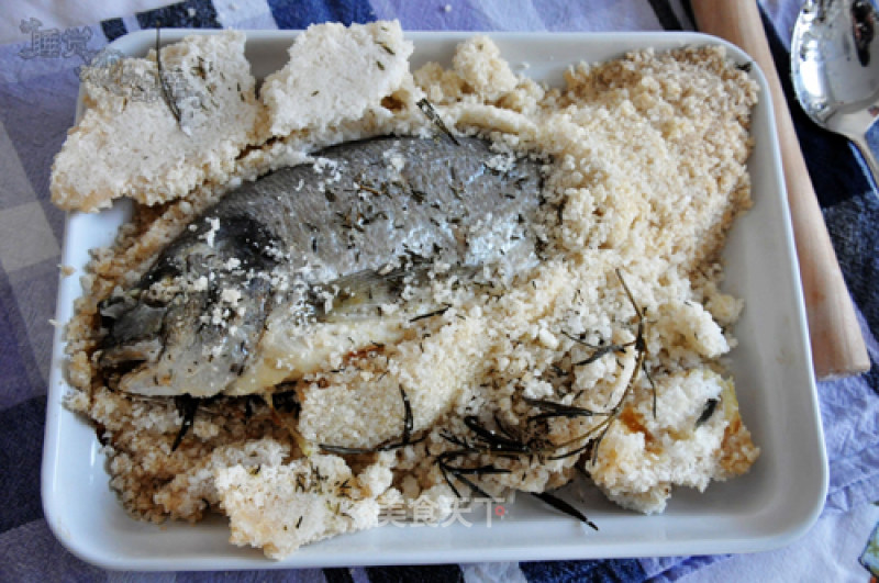 Salt-grilled Mullet recipe