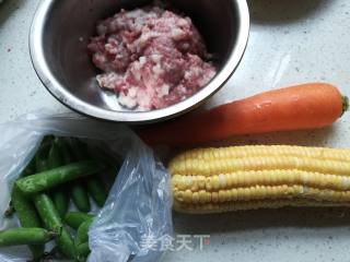 Carrot Corn Dumplings recipe