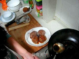 Meat Ball with Soy Sauce recipe