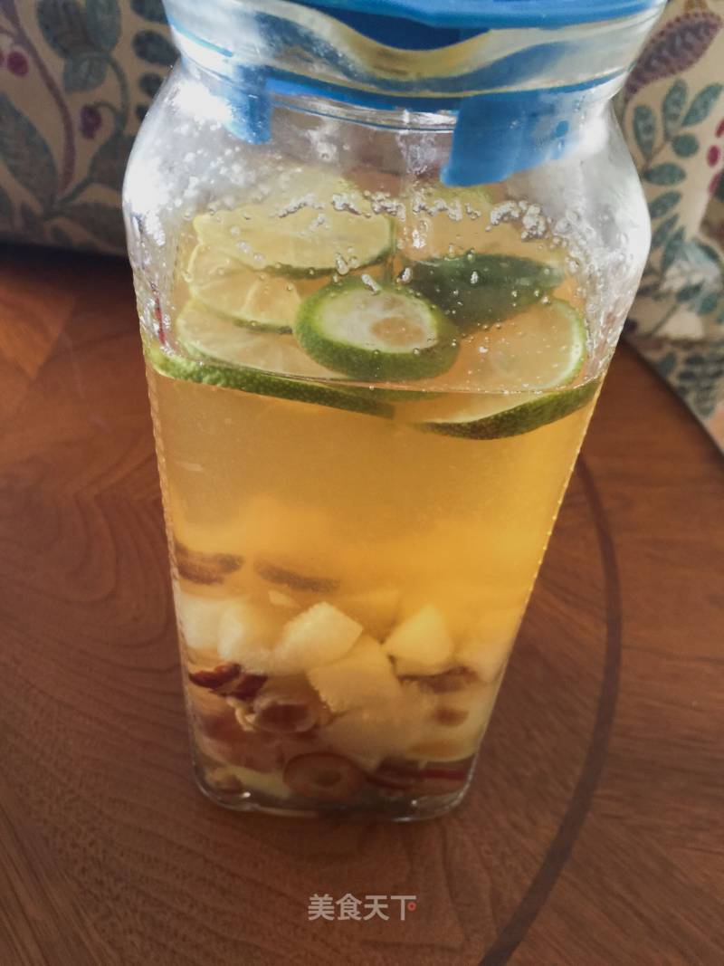 Warm Winter Health Fruit Tree Tea——lemon Pear Longan Red Date Tea