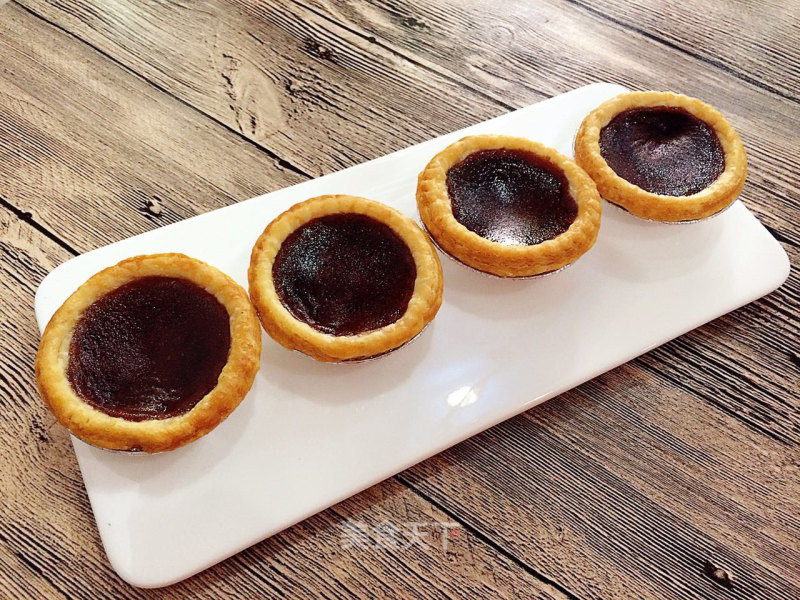 Cocoa Tart, A New and Interesting Way to Eat Egg Tarts recipe