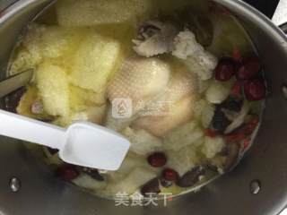 Mushroom and Bamboo Sun Chicken Soup recipe