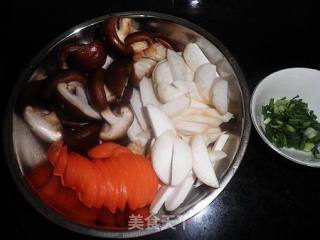 Stir-fried Double Mushroom recipe