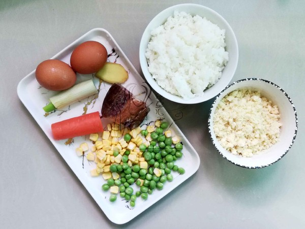 Fried Rice with Soy Sauce and Egg recipe