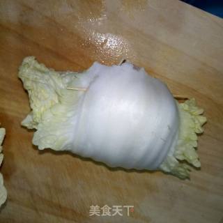 Steamed Cabbage Roulade recipe