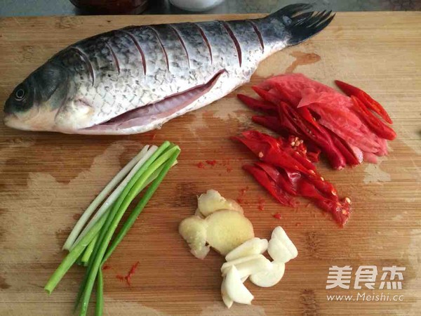 Kimchi Crucian Carp recipe